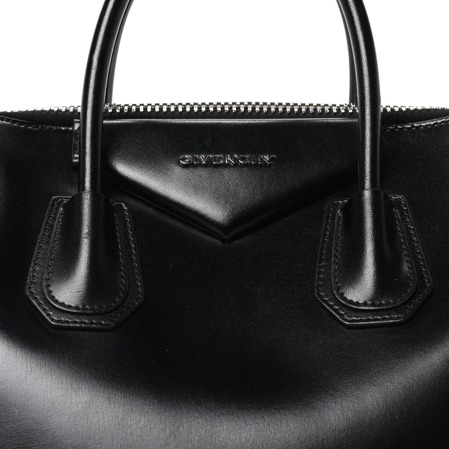 Givenchy Shiny Lord Calfskin Large Antigona Black 8 of 10