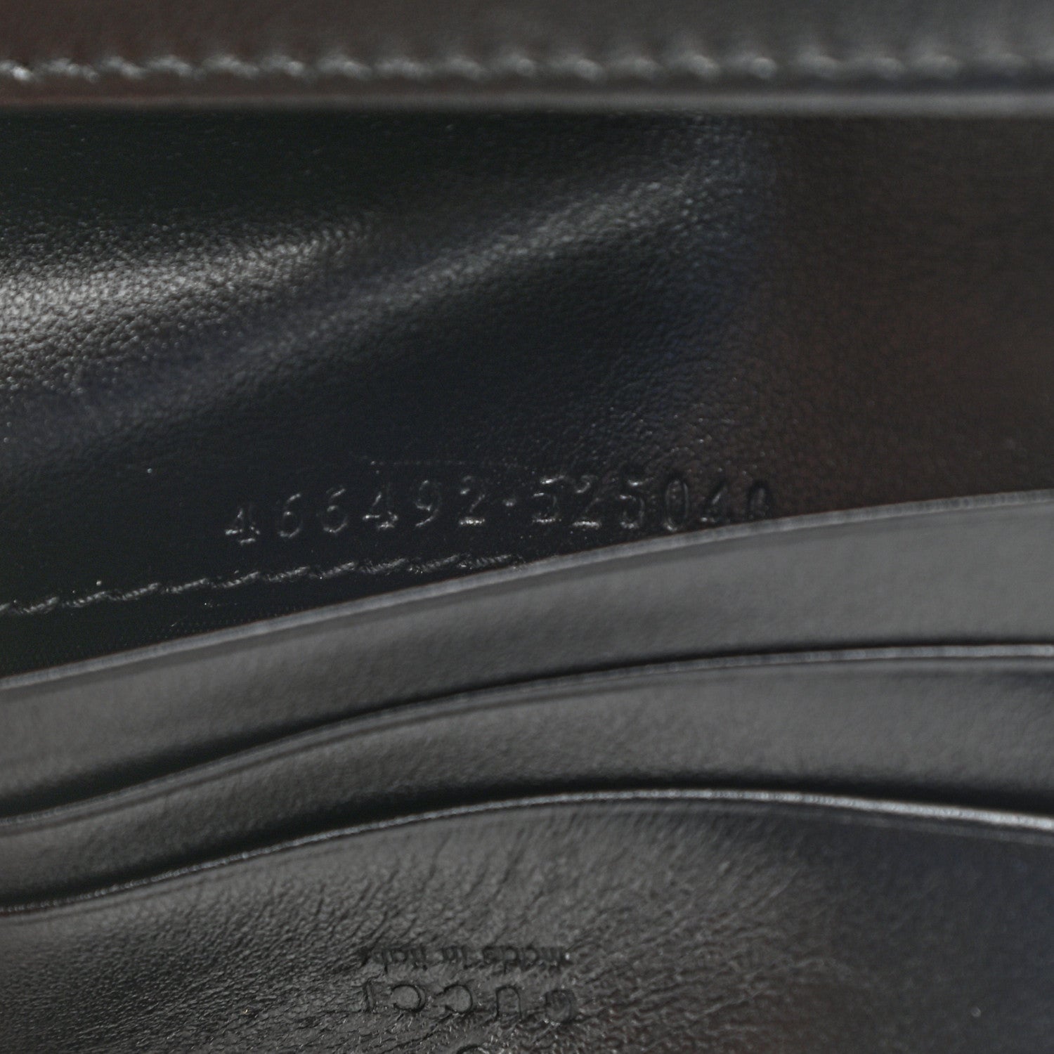 Gucci Calfskin Matelasse GG Marmont Card Case Wallet Black 7 of 7
