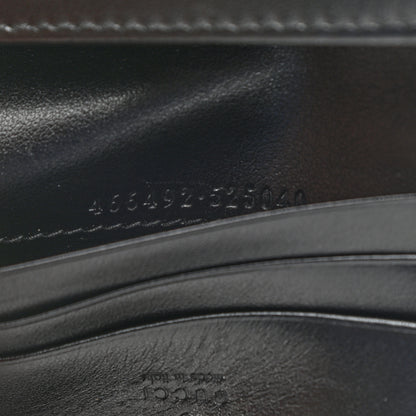 Gucci Calfskin Matelasse GG Marmont Card Case Wallet Black 7 of 7