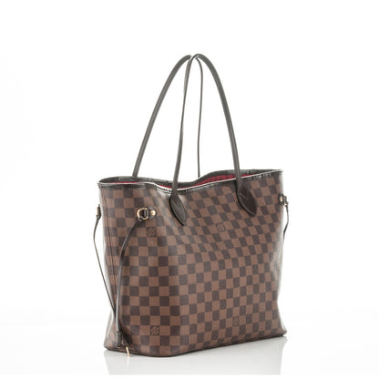 Louis Vuitton Damier Ebene Neverfull MM 3 of 9