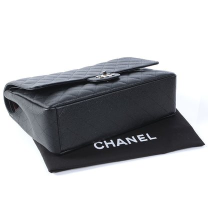 Chanel Caviar Maxi Double Flap Black 4 of 7