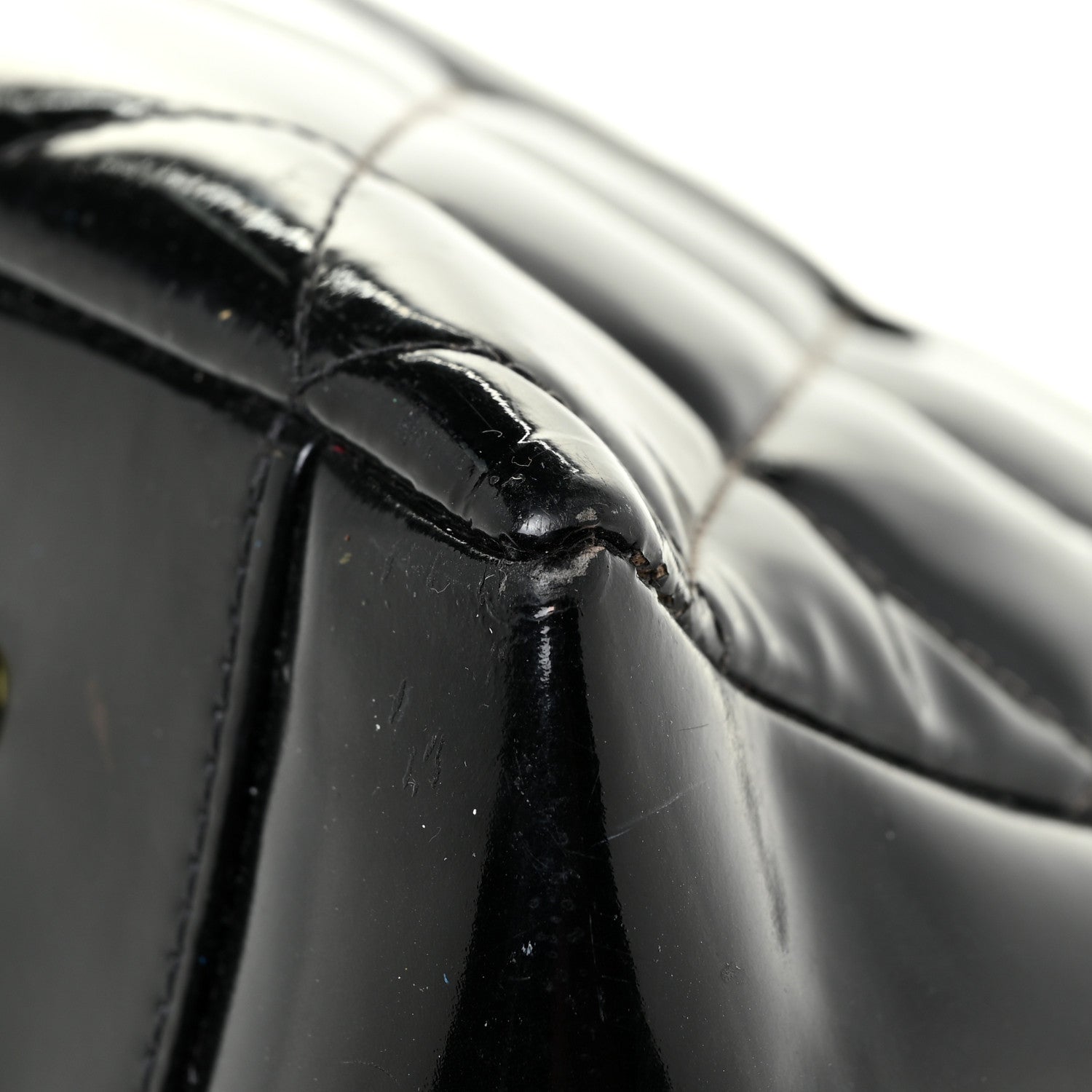 Chanel Patent Quilted Timeless CC Tote Black 11 of 27