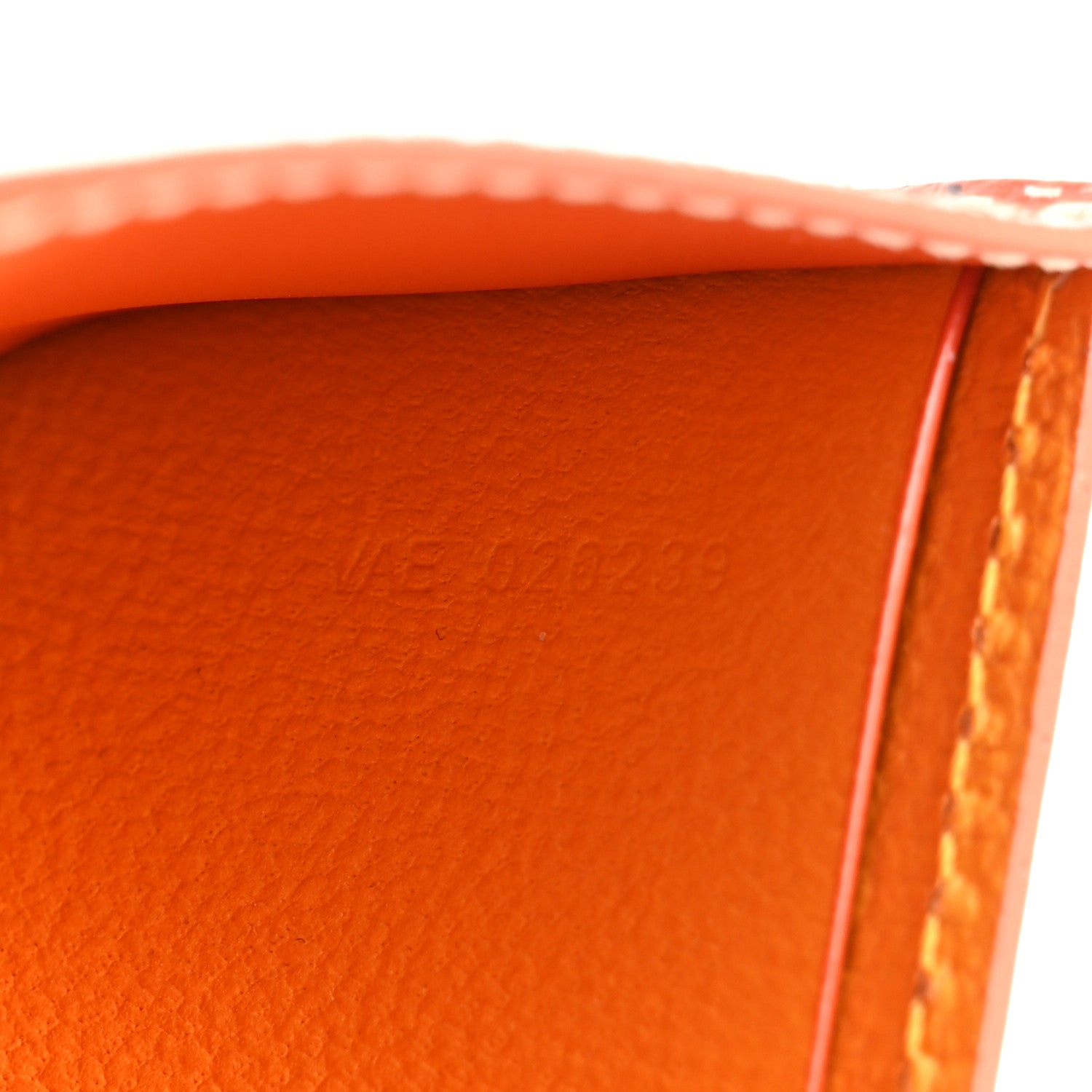 Goyard Goyardine Victoire Bi-Fold Wallet Orange 7 of 8