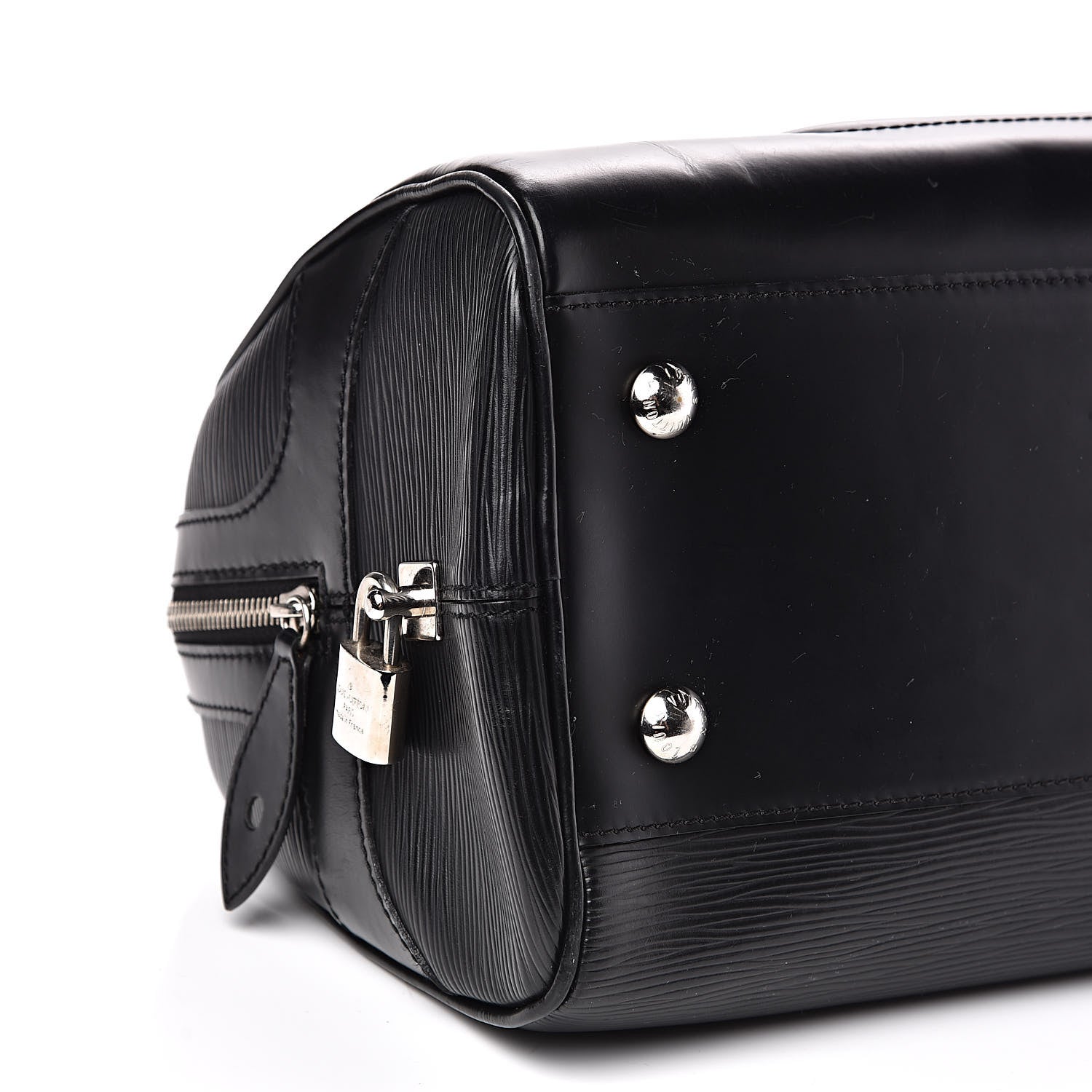 Louis Vuitton Epi Bowling Montaigne GM Black 8 of 17