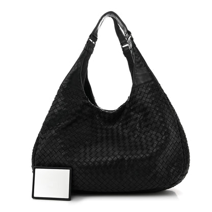 Bottega Veneta Nappa Intrecciato Medium Veneta Hobo Black 3 of 14