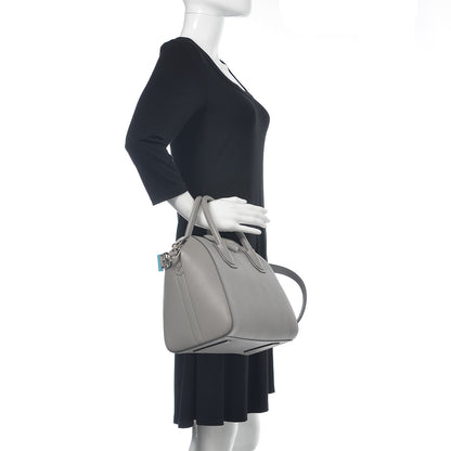 Givenchy Sugar Goatskin Small Antigona Pearl Grey 2 of 12