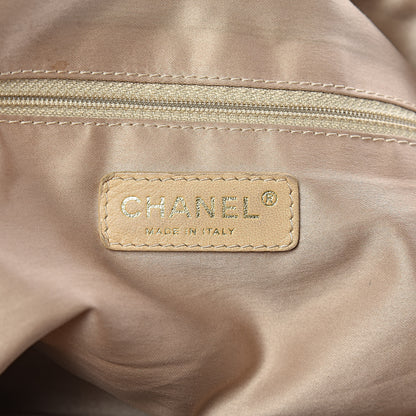 Chanel Vinyl XXL Rock and Chain Bowler Black 6 of 10