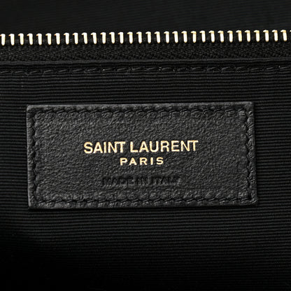 Saint Laurent Lambskin Quilted Maxi Icare Shopping Tote Black 7 of 11