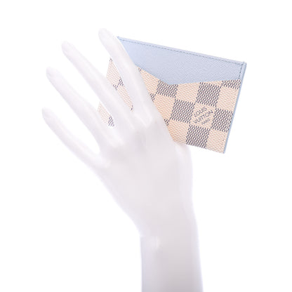 Louis Vuitton Damier Azur Daily Card Holder Olympe Blue 2 of 8
