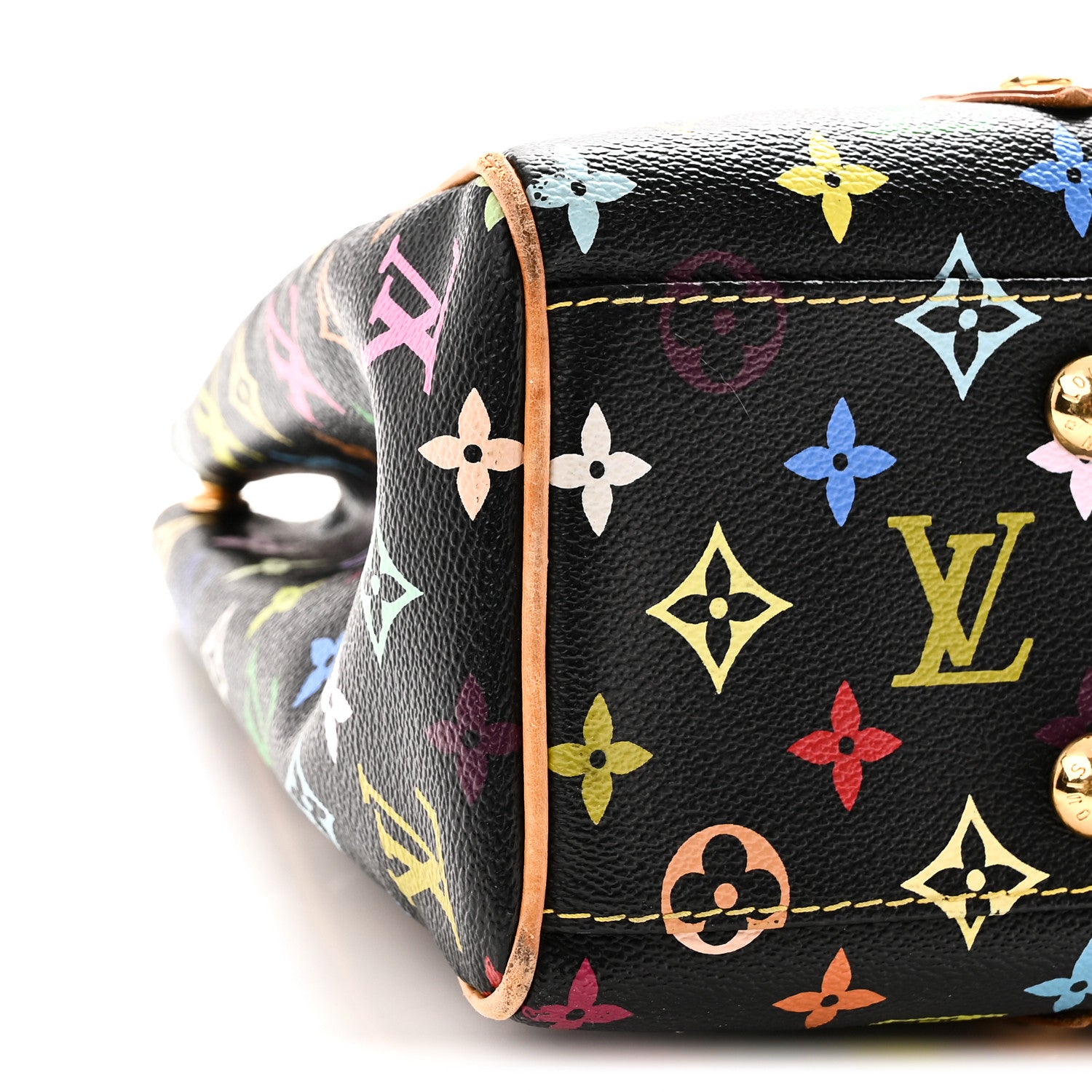 Louis Vuitton Monogram Multicolor Aurelia MM Black 8 of 10