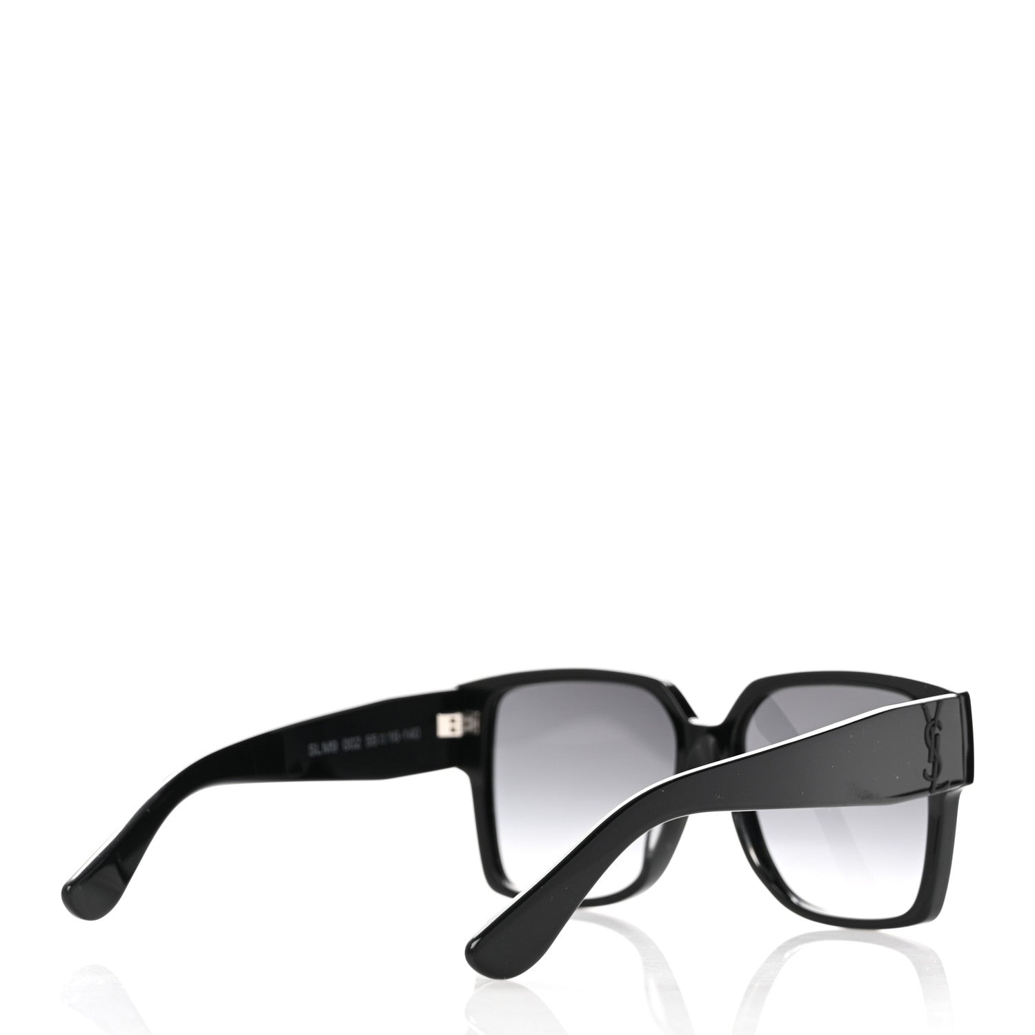 Saint Laurent Square SL M9 Sunglasses Black 4 of 8
