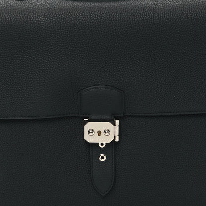 Hermes Togo Sac A Depeches 41 Briefcase Black 8 of 12