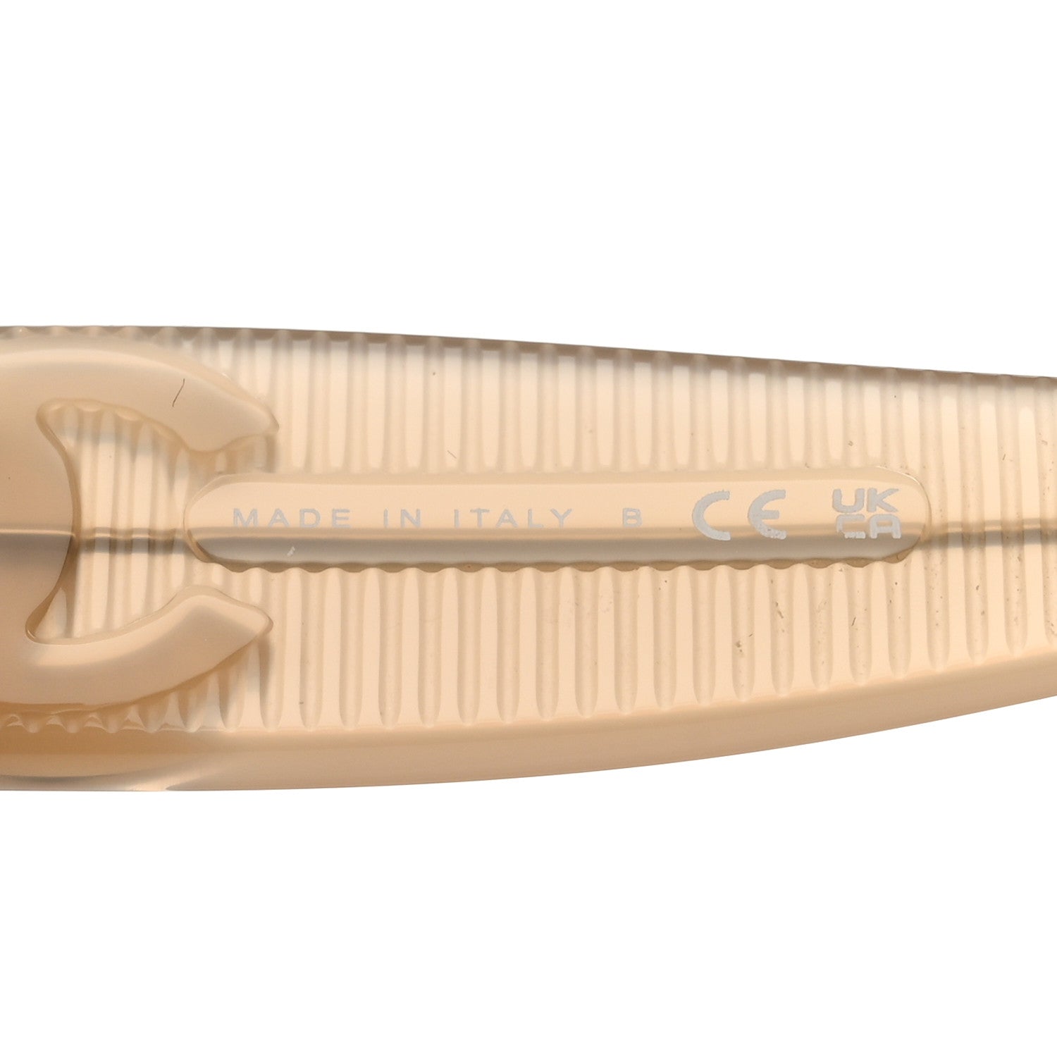 Chanel Acetate Rectangle Sunglasses 5493-A Light Yellow 6 of 7