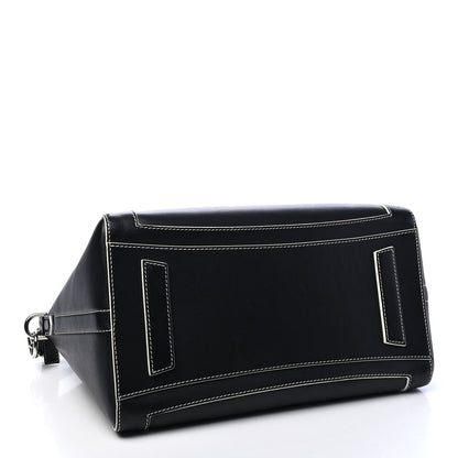 Givenchy Calfskin Contrast Stitched Medium Antigona Black 4 of 10