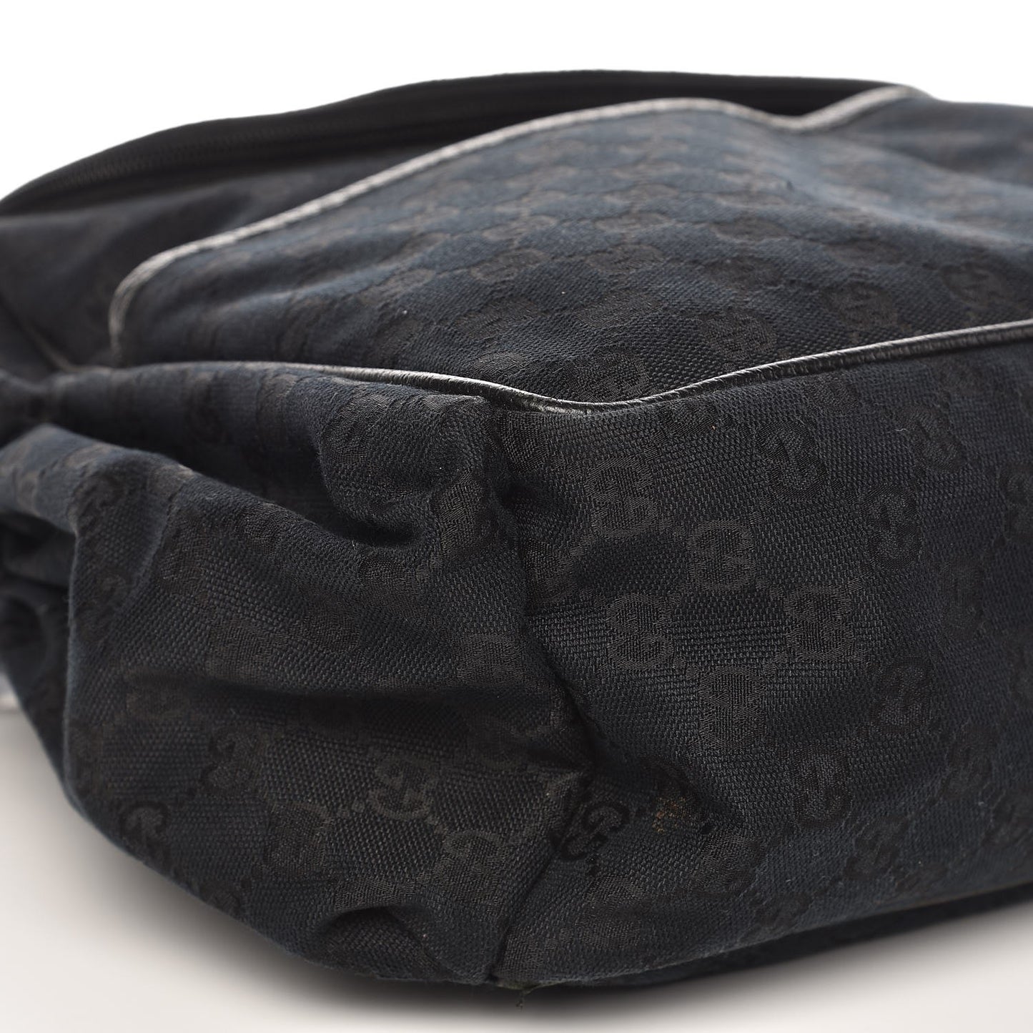 Monogram Large Diaper Bag Black