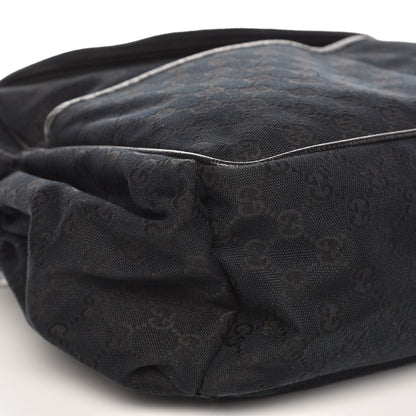 Gucci Monogram Large Diaper Bag Black 10 of 13