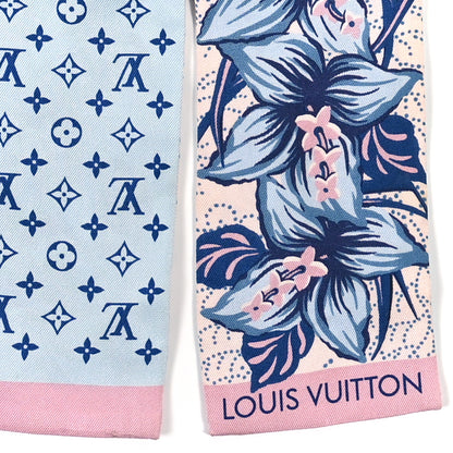 Louis Vuitton Silk Monogram Monokinawa Bandeau Blue Rose 3 of 3