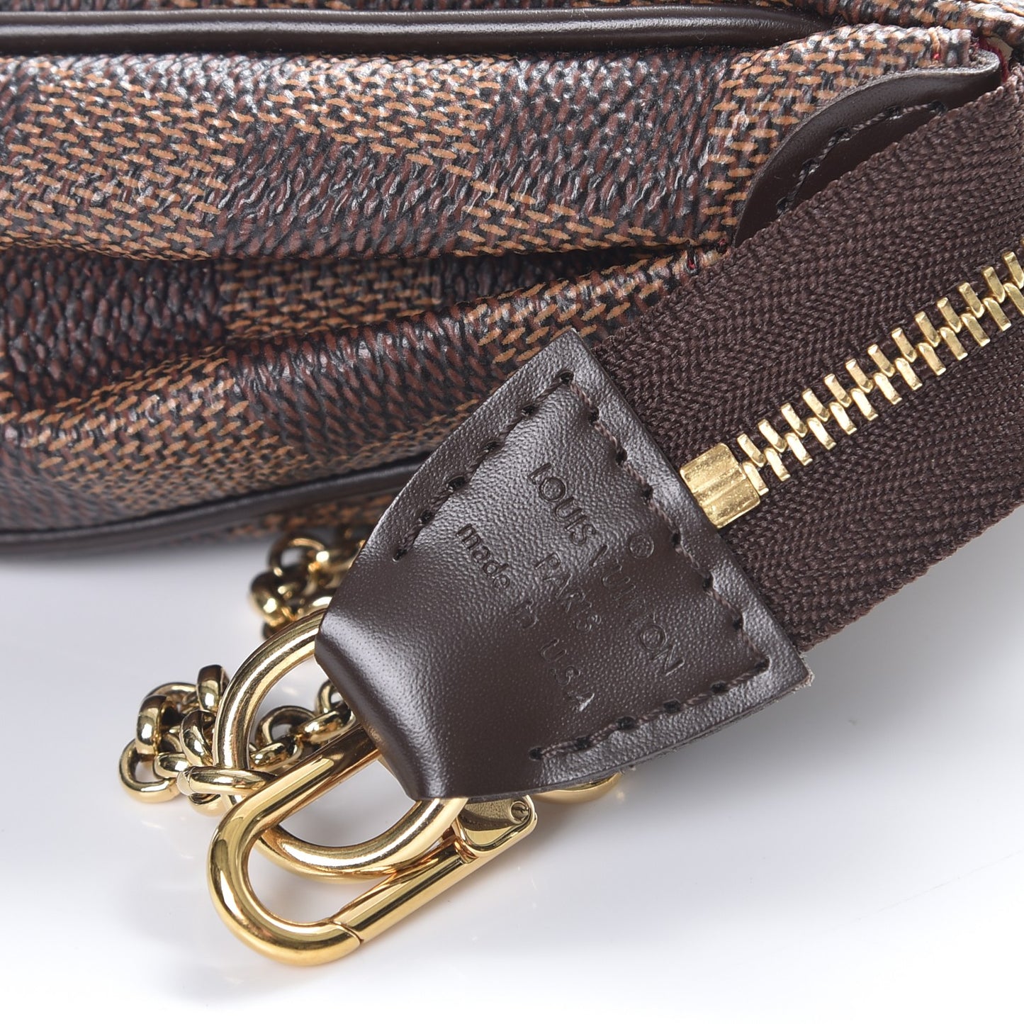 Damier Ebene Eva Clutch