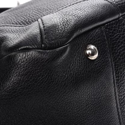 Prada Vitello Daino Side Pocket Hobo Nero Black 13 of 17