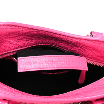 Balenciaga Agneau Arena Neo Cagole Handbag XS Fluo Pink 8 of 14