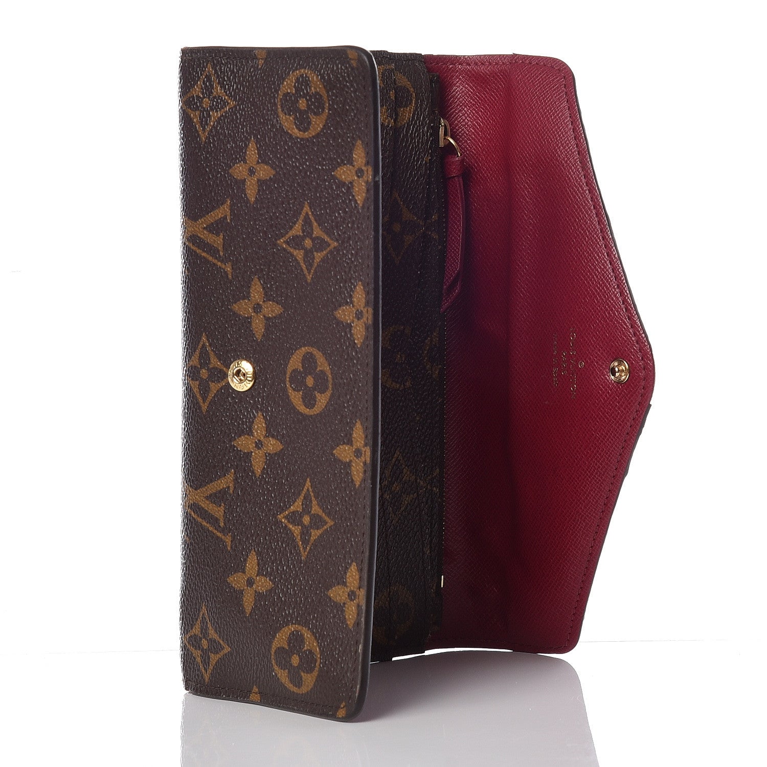 Louis Vuitton Monogram Josephine Wallet Fuchsia 7 of 13