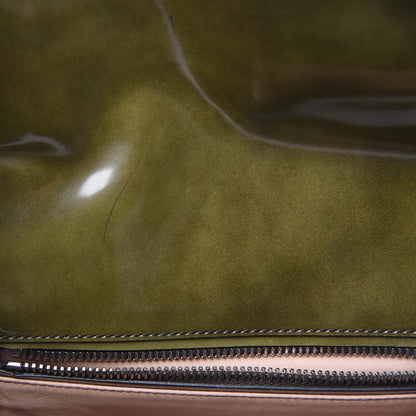 Prada Spazzolato Top Handle Militare Fume 8 of 15