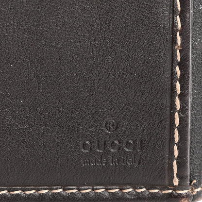 Gucci Monogram Heart Continental Wallet Dark Brown 6 of 12