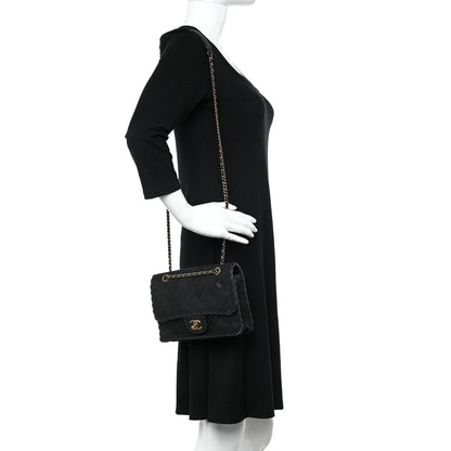 Chanel Iridescent Calfskin Small Happy Stitch Flap Black 2 of 14