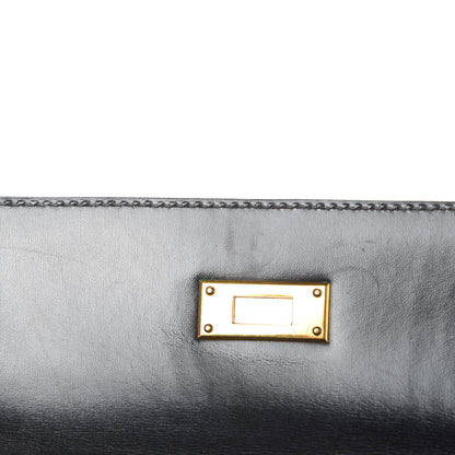 Hermes Box Kelly Retourne 32 Black 15 of 19