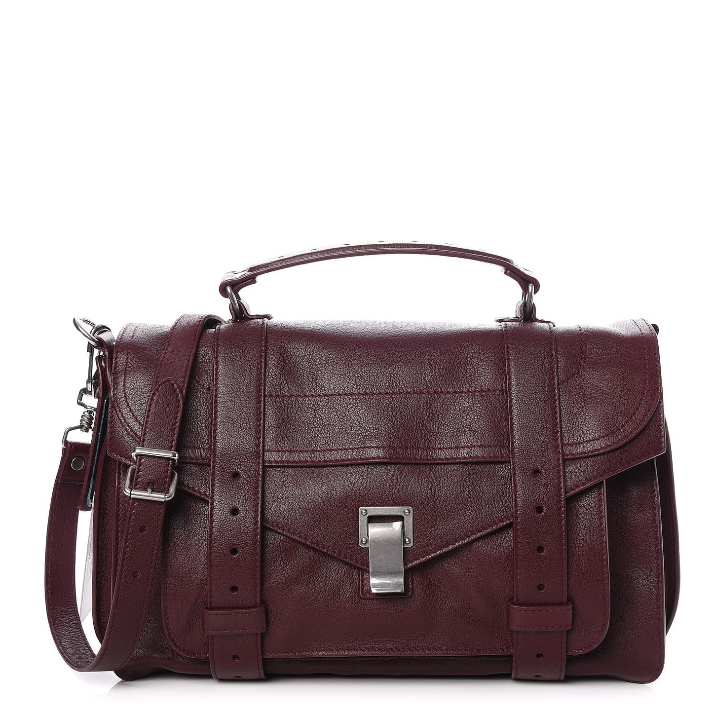 Lambskin Medium PS1 Satchel Oxblood