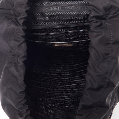 Prada Tessuto Nylon Montagna Double Buckle Backpack Black 7 of 8