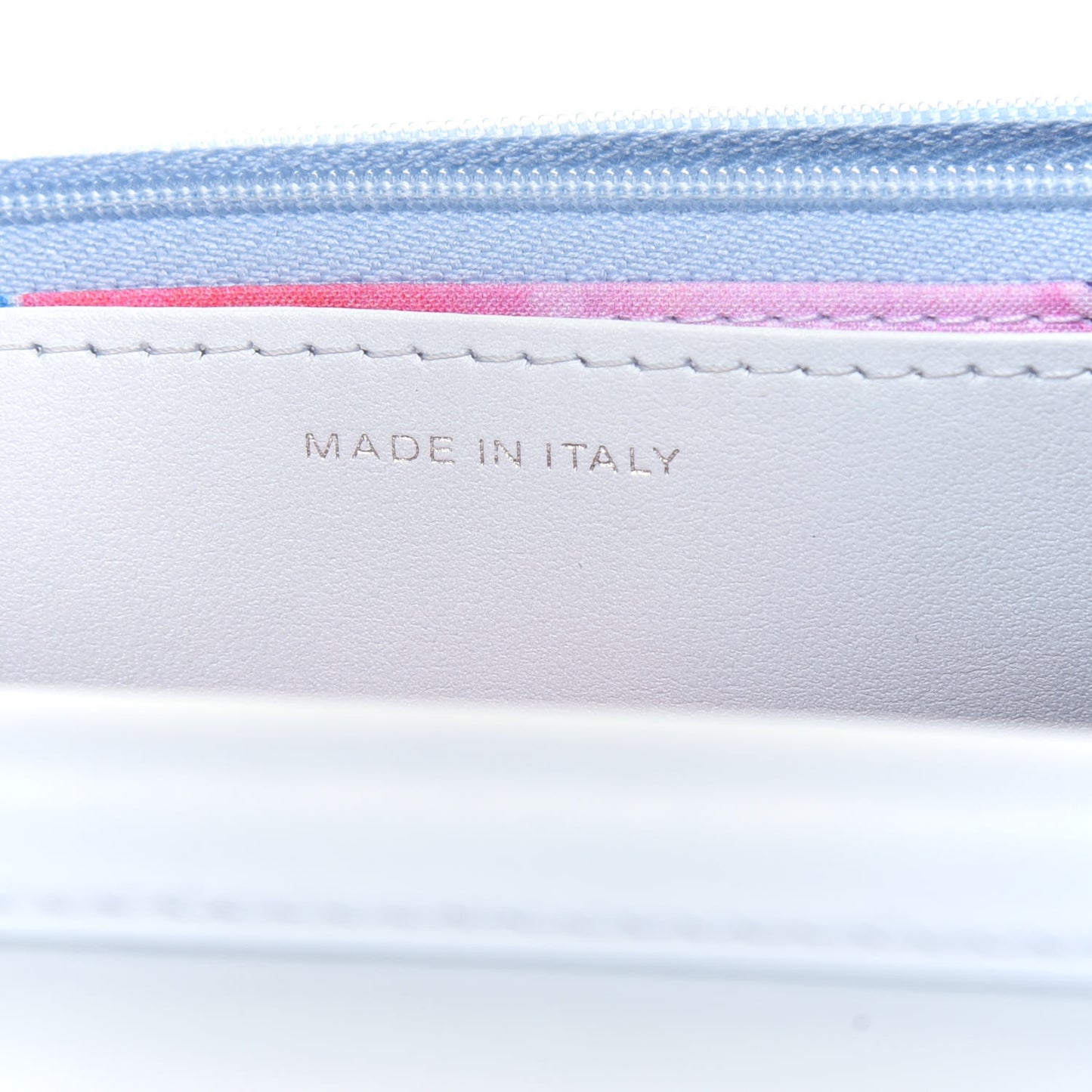 Canvas Quilted Jungle Jeans Wallet on Chain WOC Multicolor