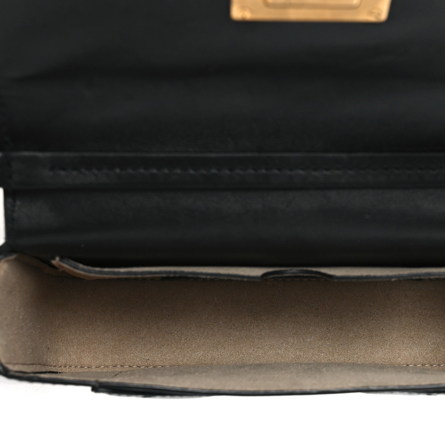 Givenchy Goatskin Quilted GV3 Mini Pocket Convertible Bag Black 5 of 11