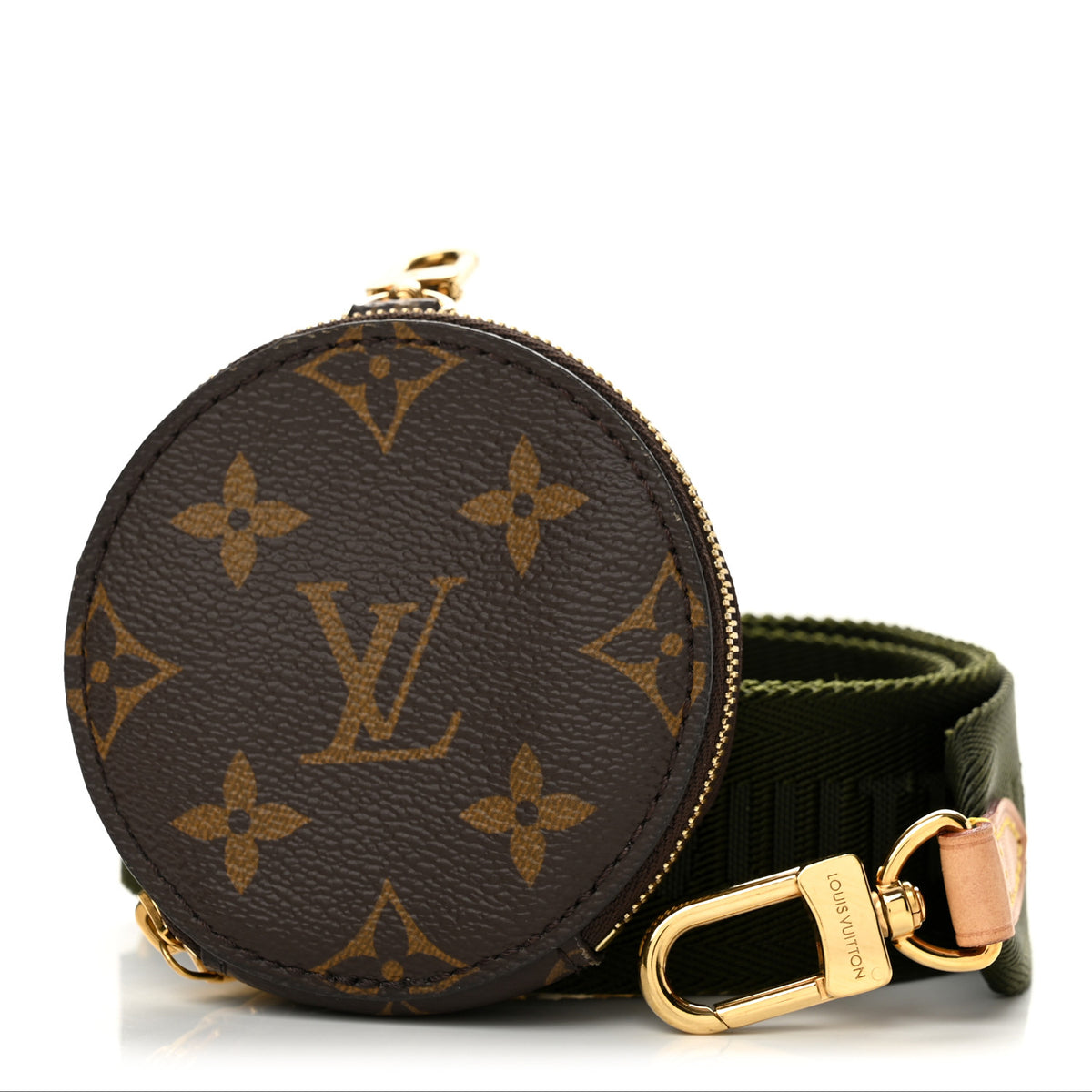 Louis Vuitton Monogram Multi Pochette Accessories Bandouliere Shoulder Strap Kaki 2 of 7
