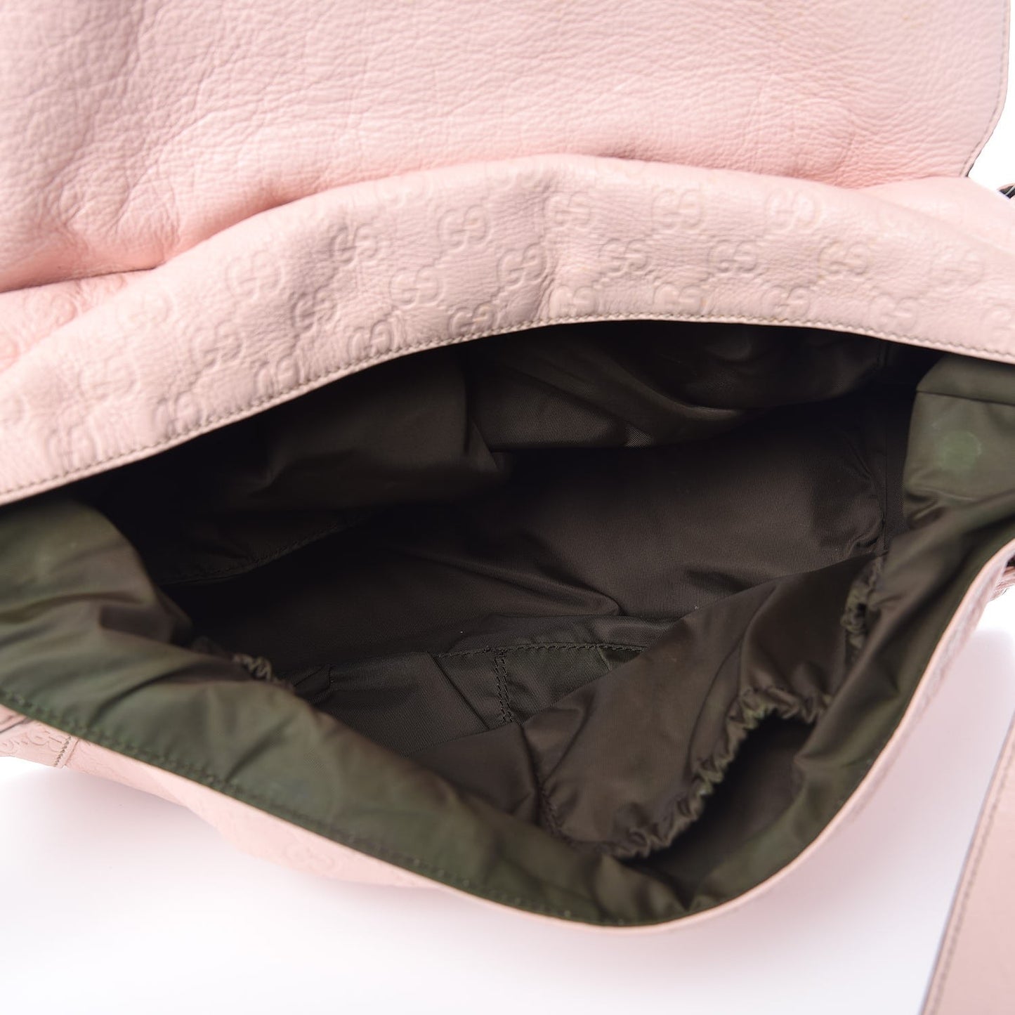 Guccissima Messenger Diaper Bag Pink