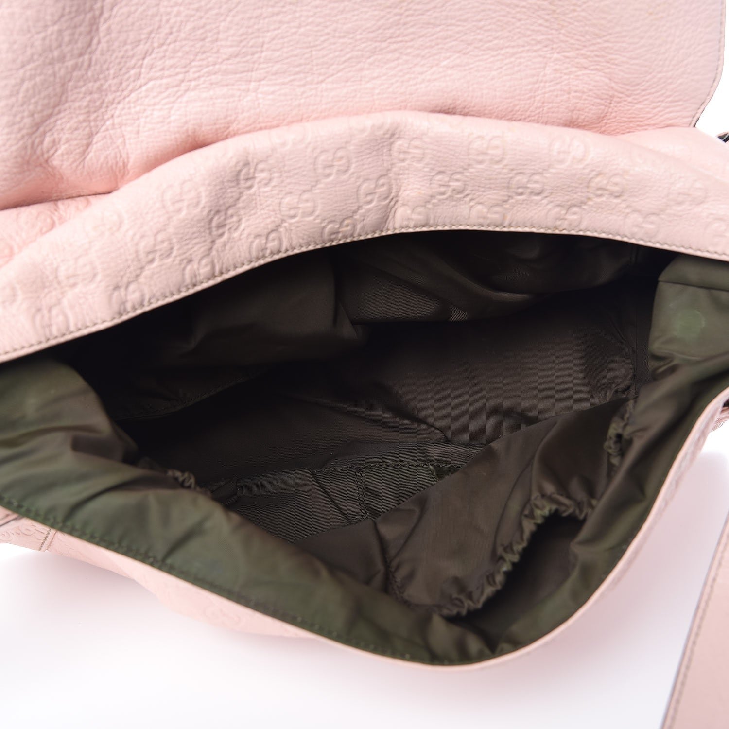 Gucci Guccissima Messenger Diaper Bag Pink 6 of 20