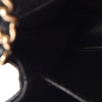 Chanel Metallic Caviar Quilted Extra Mini Flap Black 7 of 8