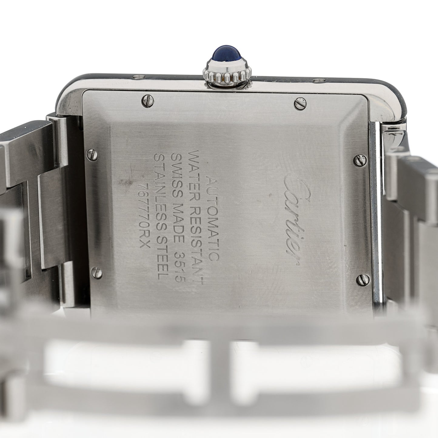 Stainless Steel 31mm Tank Solo Automatic Watch