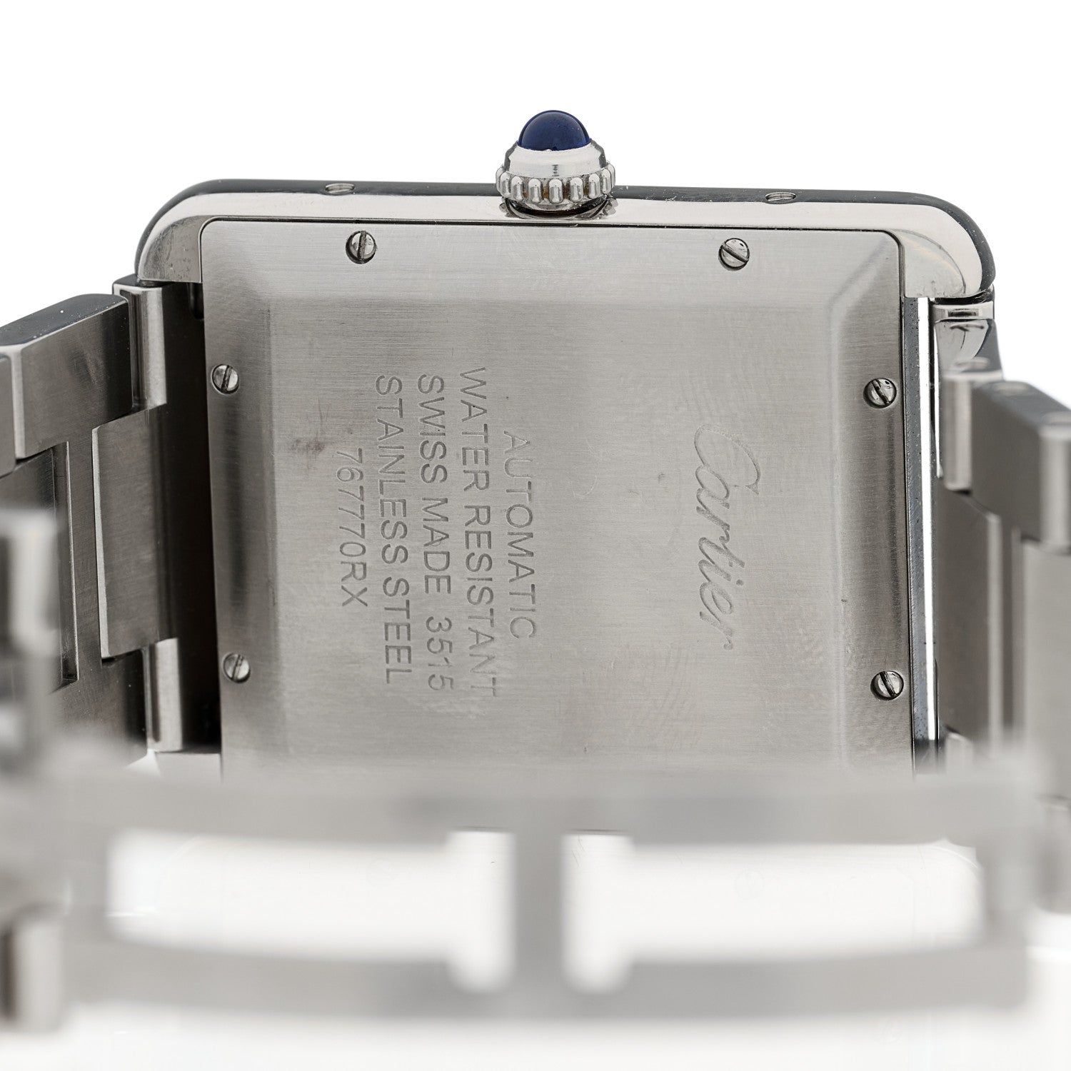 Cartier Stainless Steel 31mm Tank Solo Automatic Watch 4 of 4
