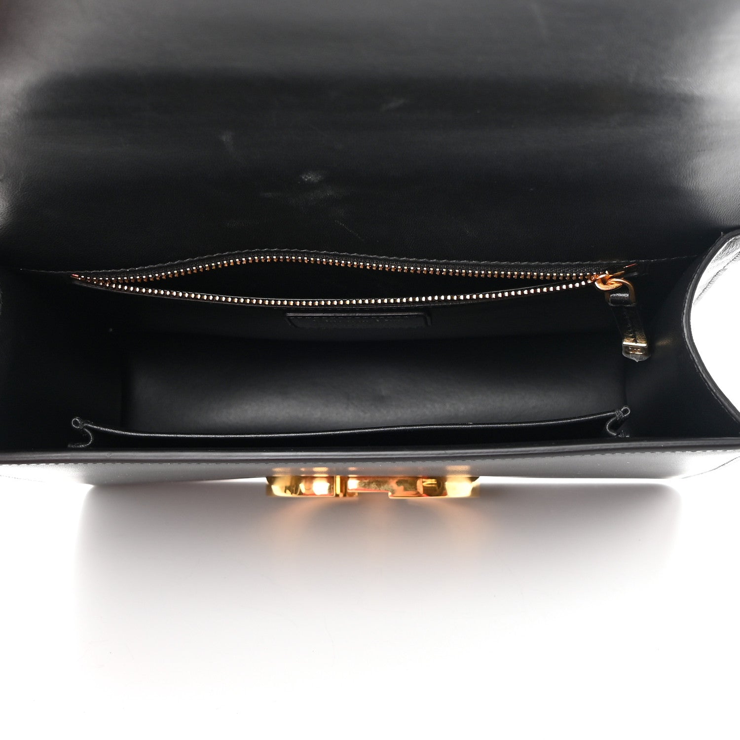 Christian Dior Smooth Calfskin 30 Montaigne Flap Bag Black 5 of 13