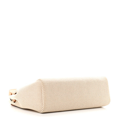 Hermes Toile Vache Calfskin Herbag PM 30 Black Natural 4 of 14