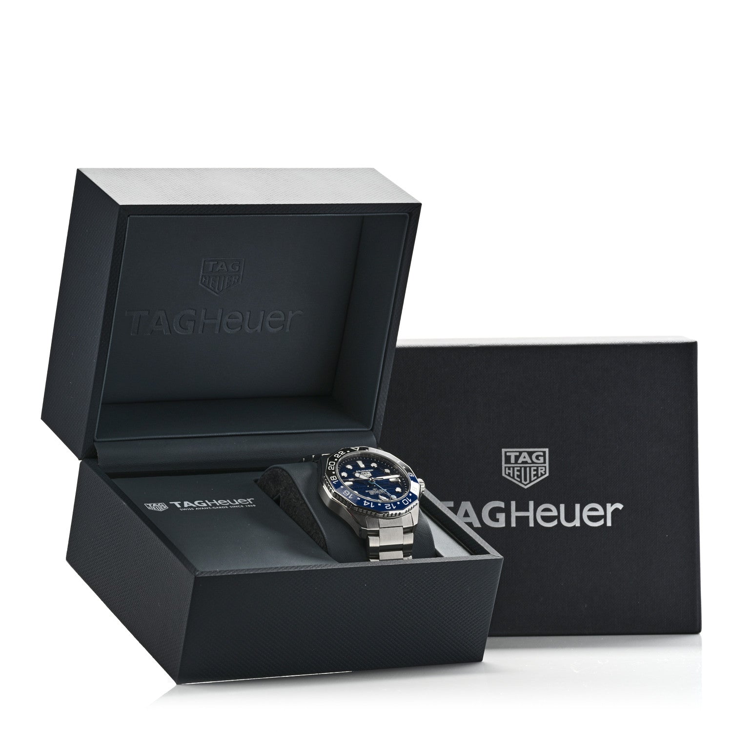 Tag Heuer Stainless Steel 42mm Aquaracer 300M Automatic Watch Blue WBP5114 5 of 5