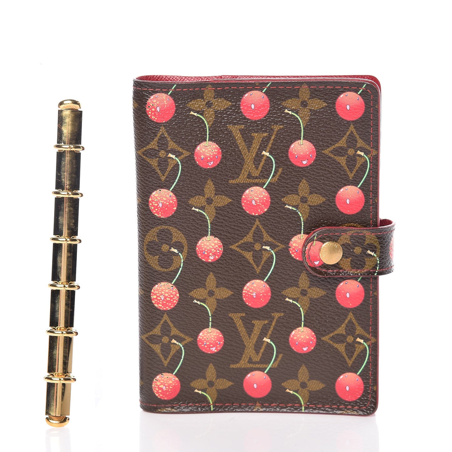 Monogram Cerises Small Ring Agenda Cover