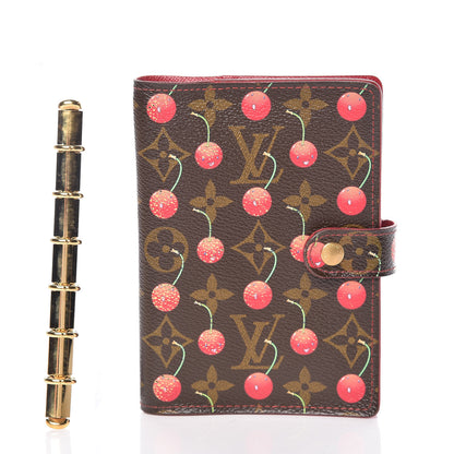 Louis Vuitton Monogram Cerises Small Ring Agenda Cover 8 of 14