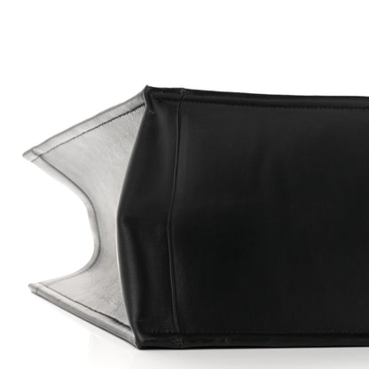 Christian Dior Calfskin Macro Cannage Medium Book Tote Black 8 of 9