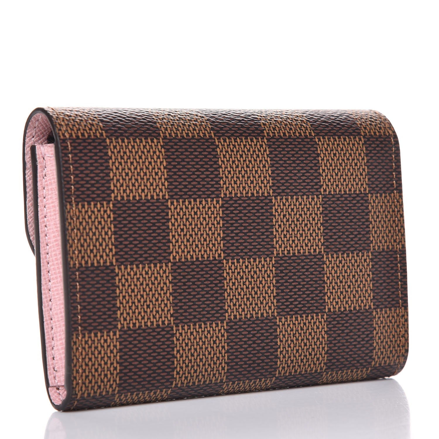Louis Vuitton Damier Ebene Rosalie Coin Purse Rose Ballerine 3 of 8
