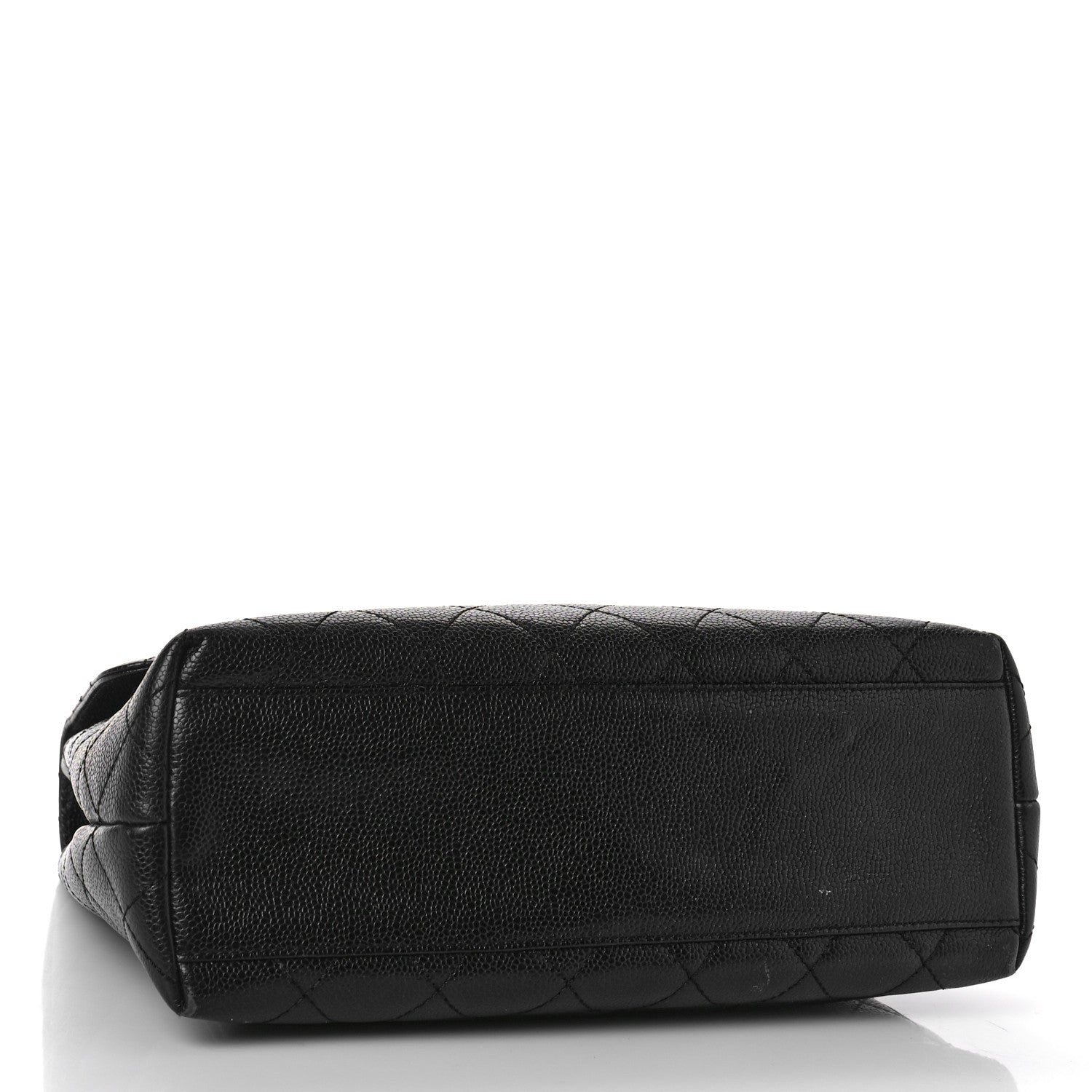 Chanel Caviar Quilted Jumbo Kelly Flap Black 4 of 13