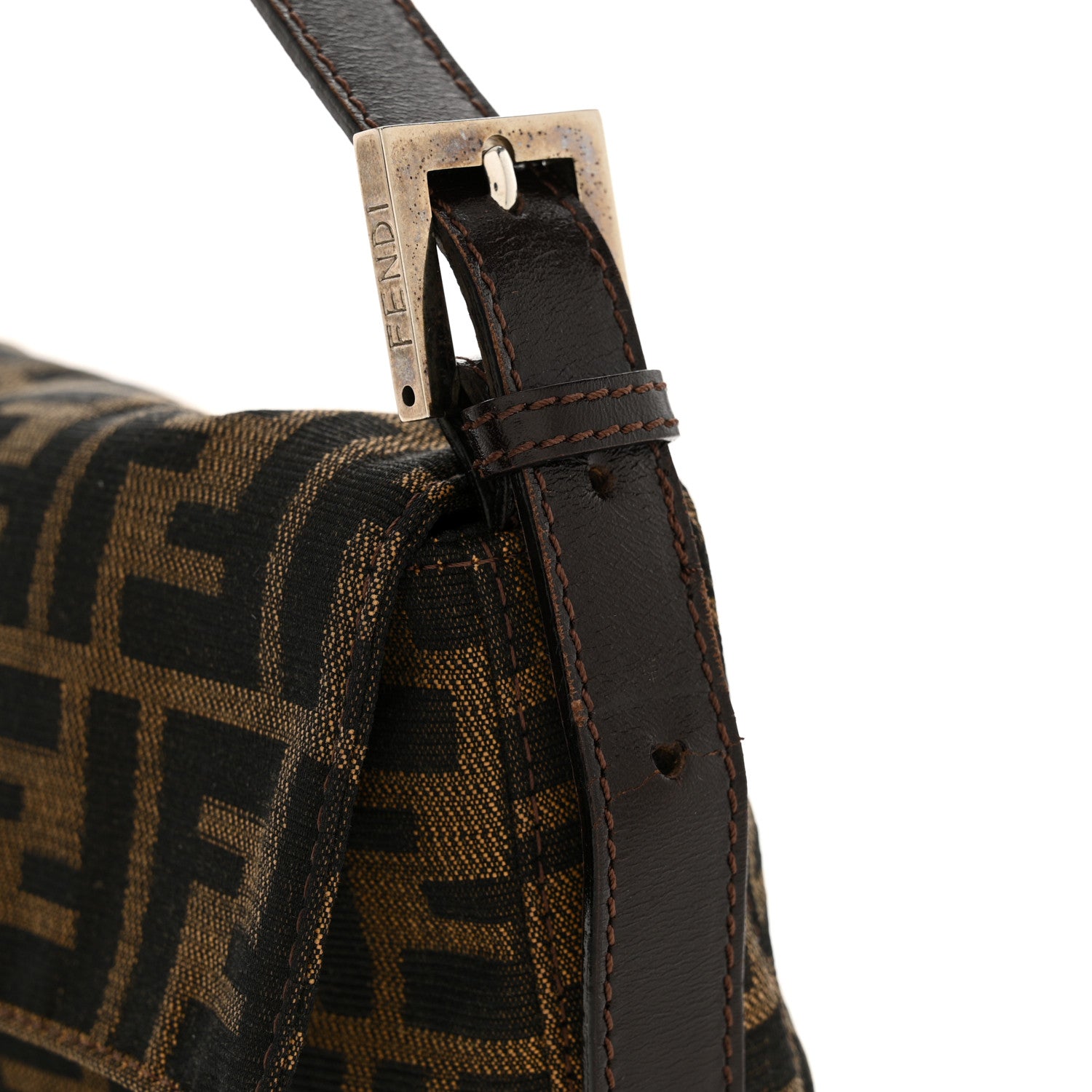 Fendi Zucca Baguette Tobacco 10 of 12