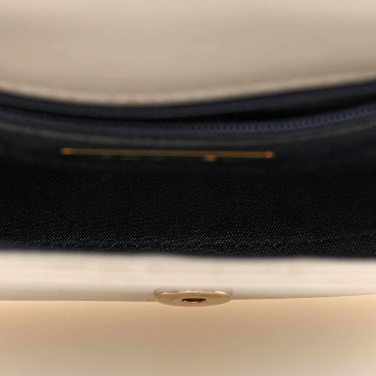 Chanel Lambskin CC Mania Flap Bag White 5 of 9