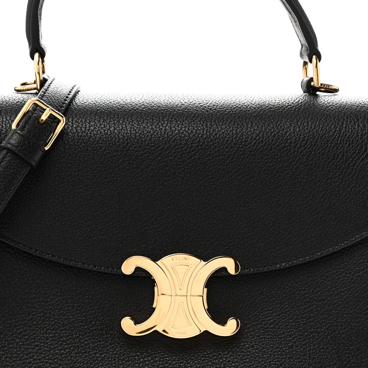 Celine Supple Calfskin Medium Nino Black 8 of 11